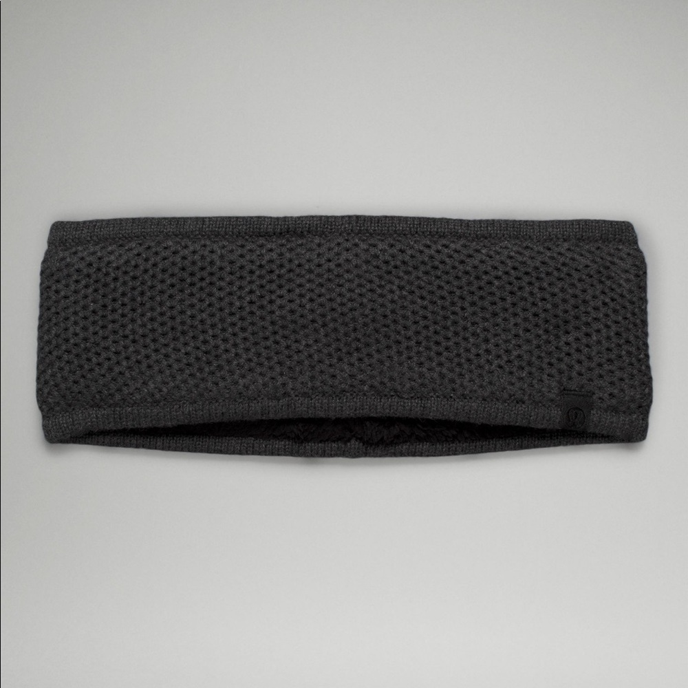 ✨Sold✨Lululemon • Fleece- Lined Knit Ear Warmer - Picture 1 of 6